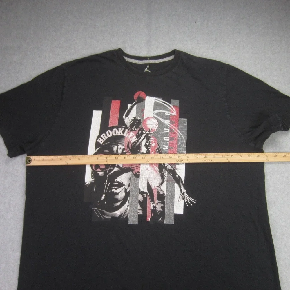 Nike Air Jordan Spike Lee Shirt Mens 3XL Black Brooklyn Mars Blackmon Graphic Te